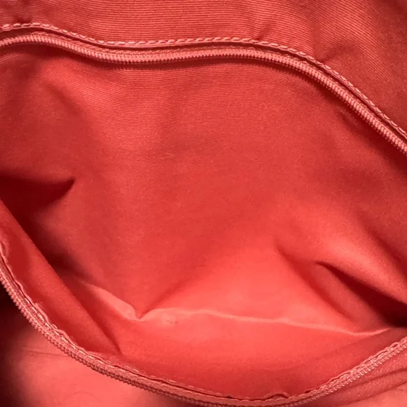 Coach Brown and Pink Floral Tote - Picture 9 of 12